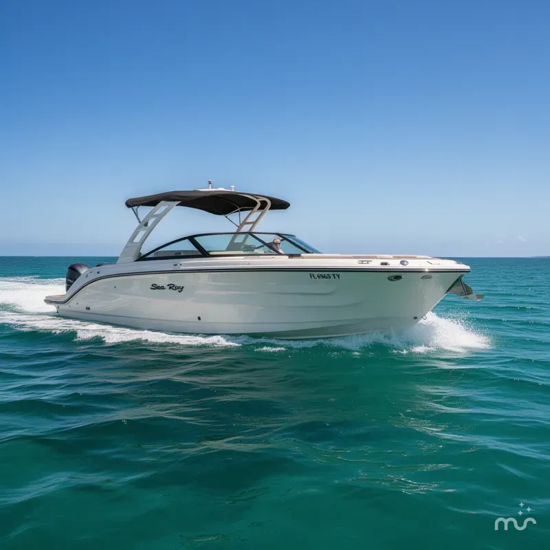 Slide: The Image of Sea Ray SDX 270 Outboard 2025 - 0