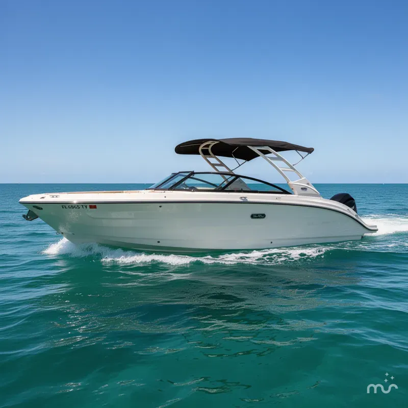 Slide: The Image of Sea Ray SDX 270 Outboard 2025 - 1