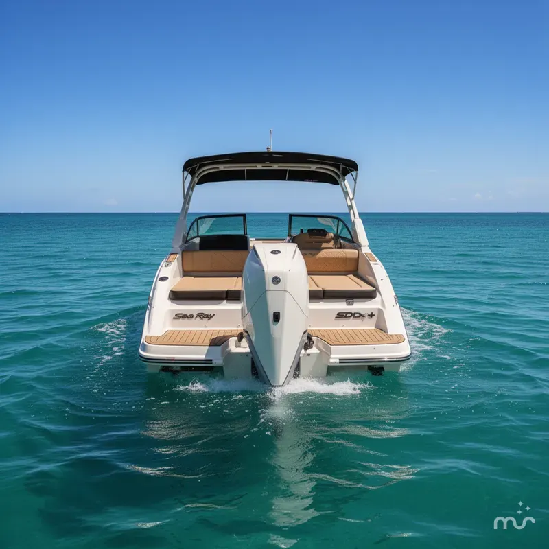 Slide: The Image of Sea Ray SDX 270 Outboard 2025 - 2