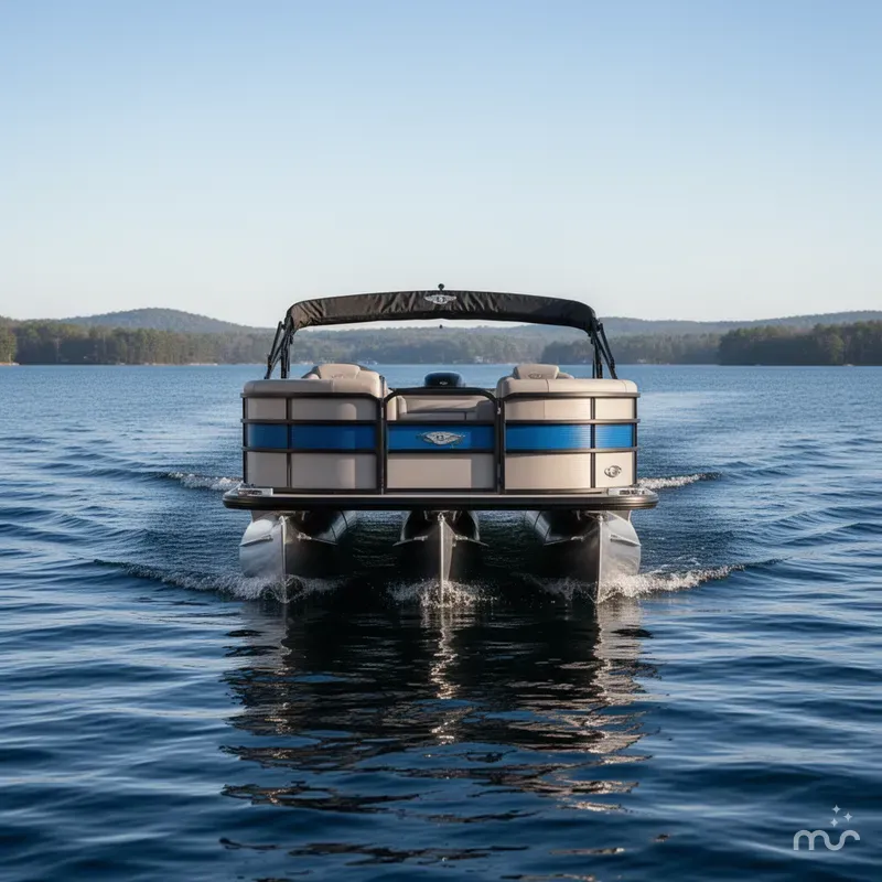 Slide: The Image of Bentley Pontoons 223 Bolt Tri-Toon 2026 - 1