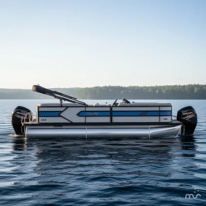 Slide: The Image of Bentley Pontoons 223 Bolt Tri-Toon 2026 - 2