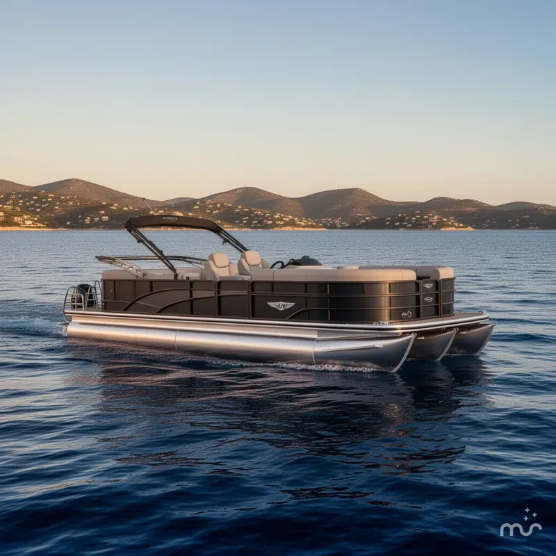 Slide: The Image of Bentley Pontoons 223 Navigator Tri-toon 2026 - 1
