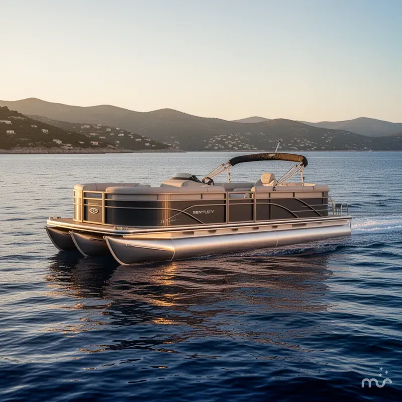 Slide: The Image of Bentley Pontoons 223 Navigator Tri-toon 2026 - 2