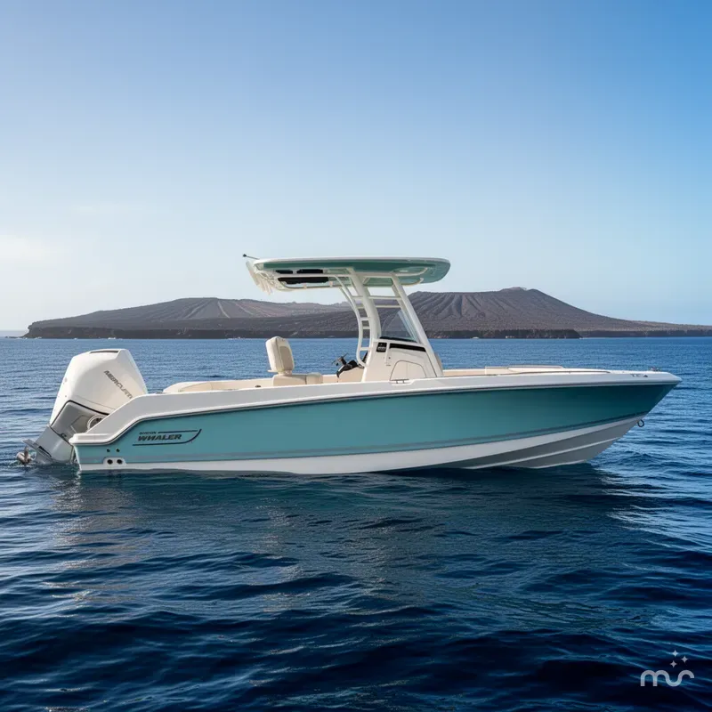 Slide: The Image of Boston Whaler 230 Outrage 2025 - 2
