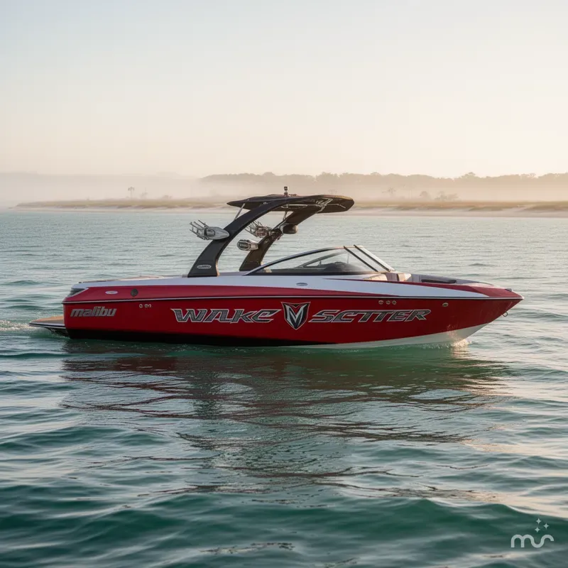 Slide: The Image of Malibu Wakesetter 21 VLX 2008 - 0