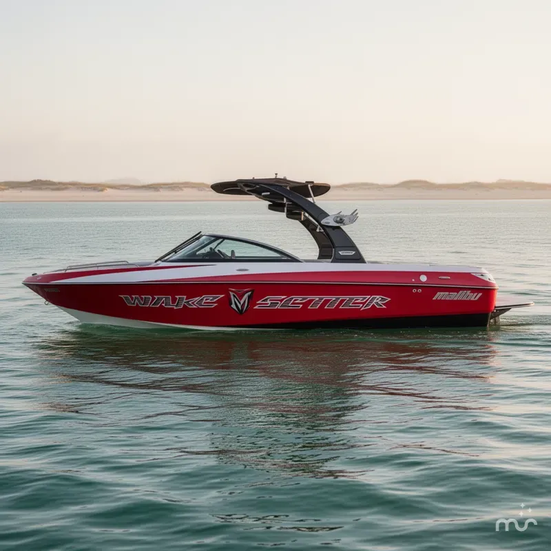 Slide: The Image of Malibu Wakesetter 21 VLX 2008 - 1