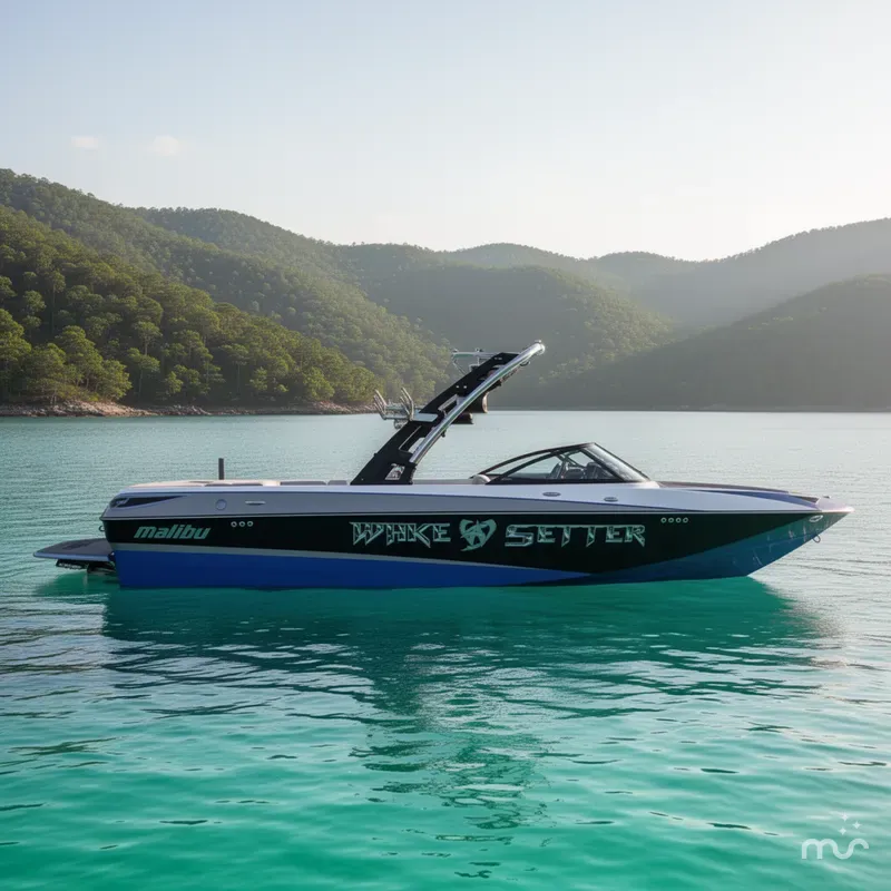 Slide: The Image of Malibu Wakesetter 23 LSV 2011 - 2