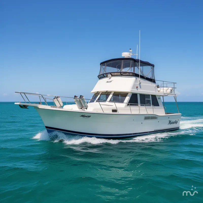 Slide: The Image of Mainship 350 Trawler 1998 - 2