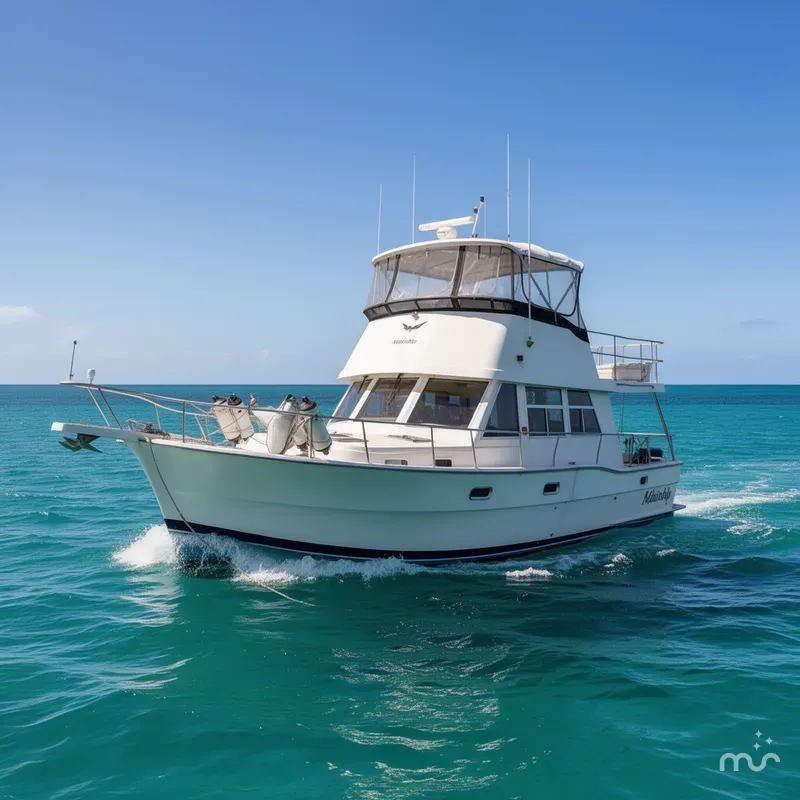 Slide: The Image of Mainship 350 Trawler 1998 - 3