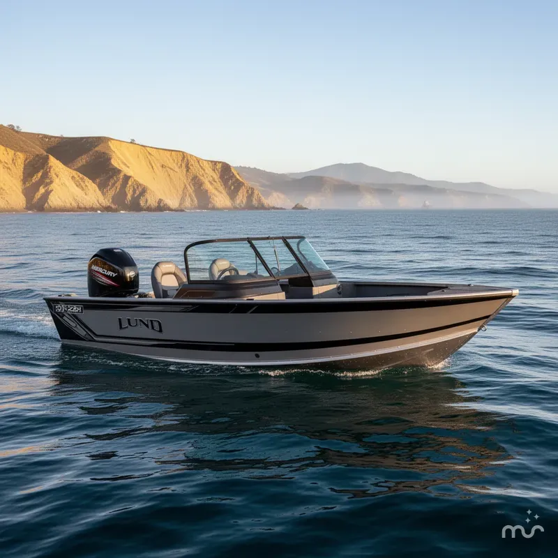 Slide: The Image of Lund Impact XS 2075 Sport w/ 225HP Mercury! 2026 - 0