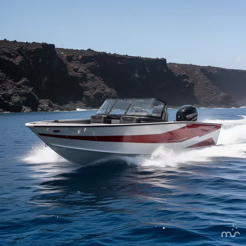 Slide: The Image of Lund Crossover XS 1775 w/ 150HP Mercury! 2026 - 4