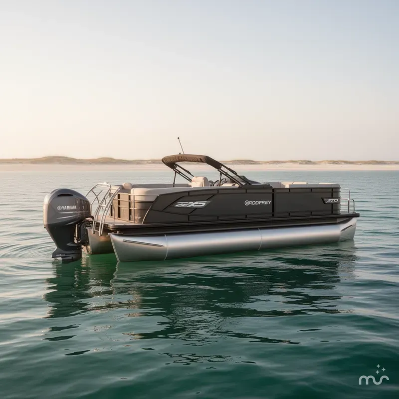Slide: The Image of Godfrey Aqua Patio 255 SFL - Yamaha 425 XTO 2025 - 3