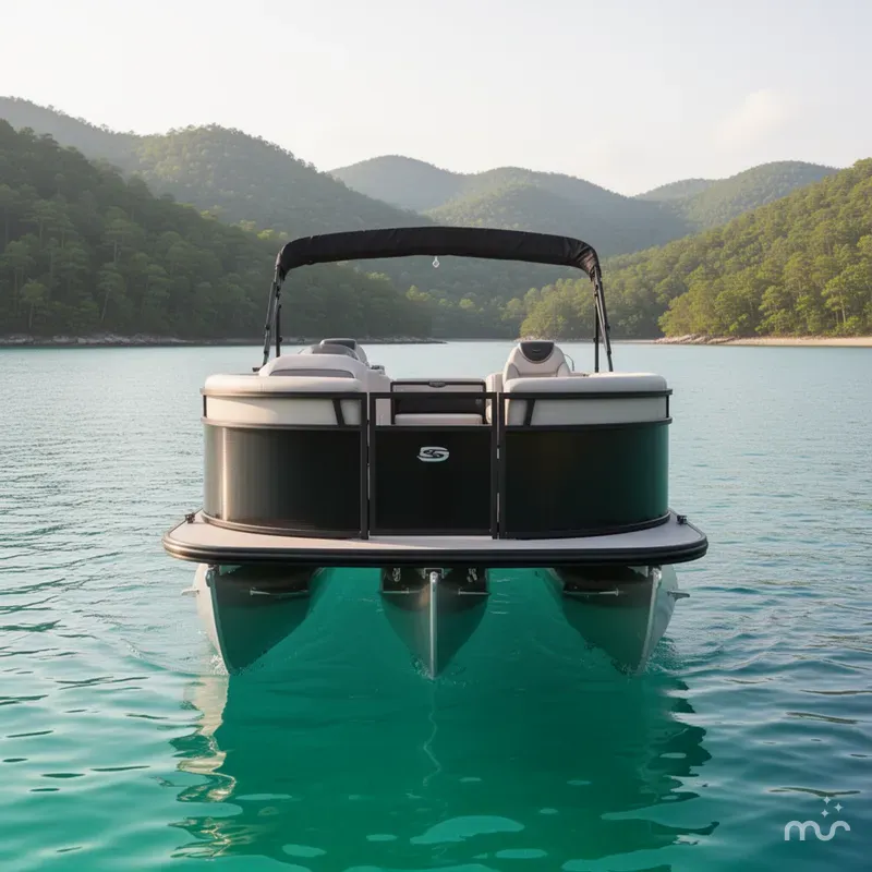 Slide: The Image of Dockside 22DQ 2.75 Tritoon 2026 - 1