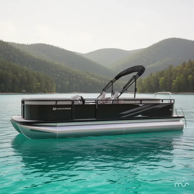 Slide: The Image of Dockside 22DQ 2.75 Tritoon 2026 - 2