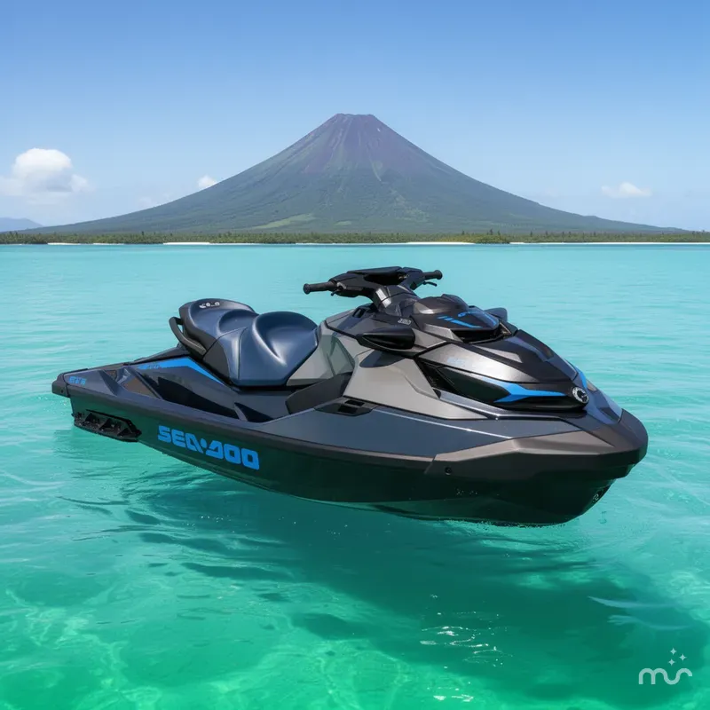 Slide: The Image of Sea-Doo GTX 230 Tech, Audio, iDF, iBR 2026 - 2