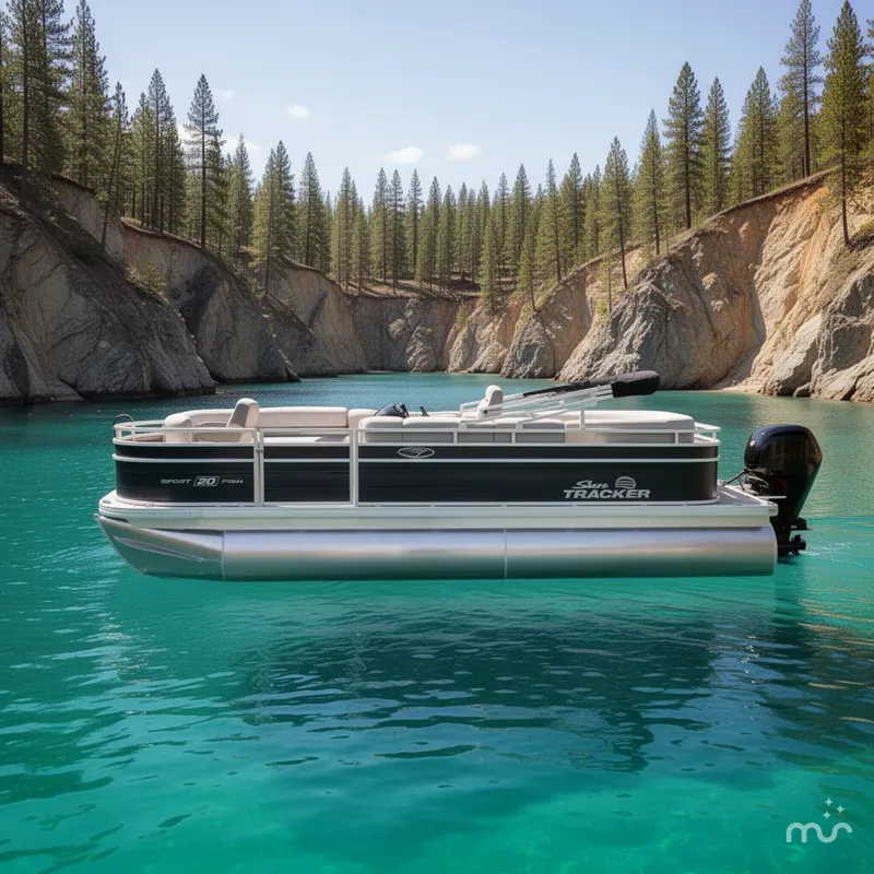 Slide: The Image of Sun Tracker SportFish 20 DLX 2026 - 2