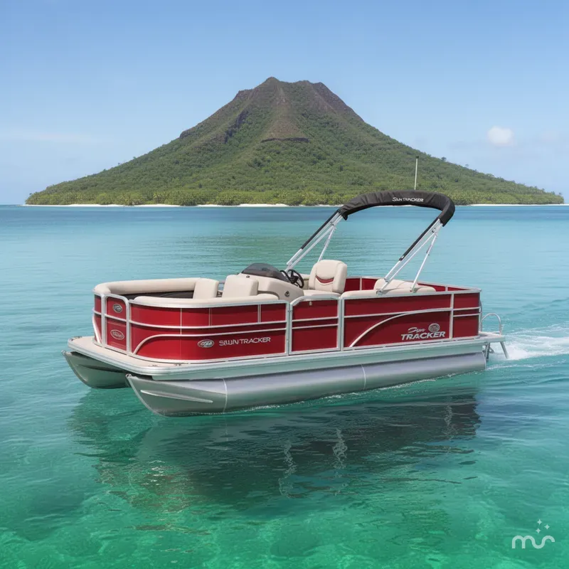 The Image of Sun Tracker Party Barge 18 DLX 2026 - 0