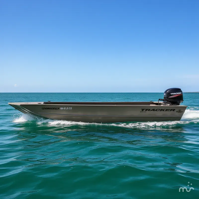 Slide: The Image of Tracker Grizzly 1648 Utility 2026 - 0