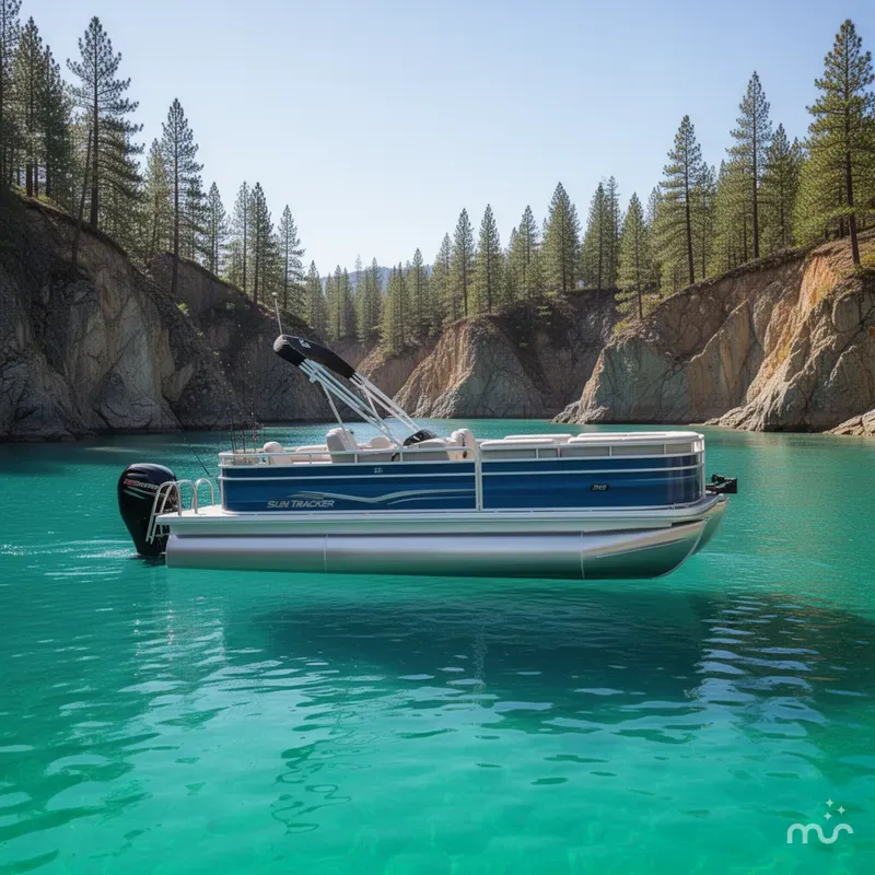 The Image of Sun Tracker Fishin' Barge 20 DLX 2026 - 0