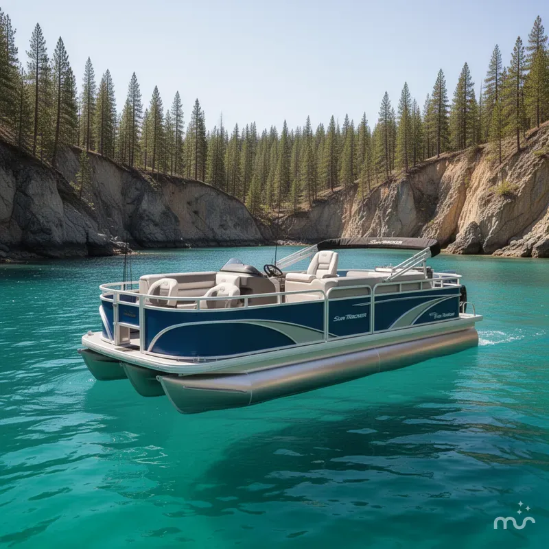Slide: The Image of Sun Tracker Fishin' Barge 20 DLX 2026 - 3