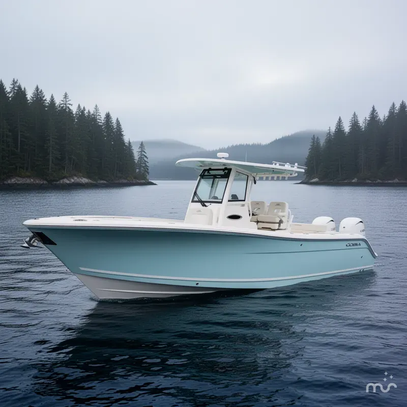 Slide: The Image of Cobia 285 Center Console 2026 - 2