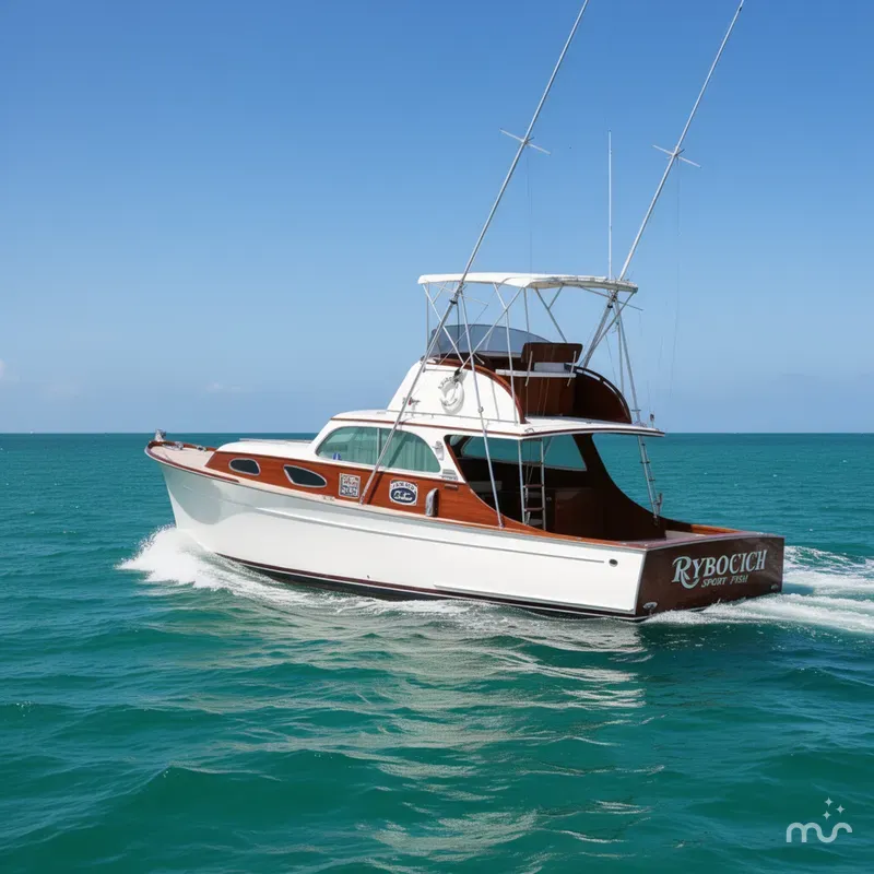 Slide: The Image of Rybovich Sport Fish 1949 - 1