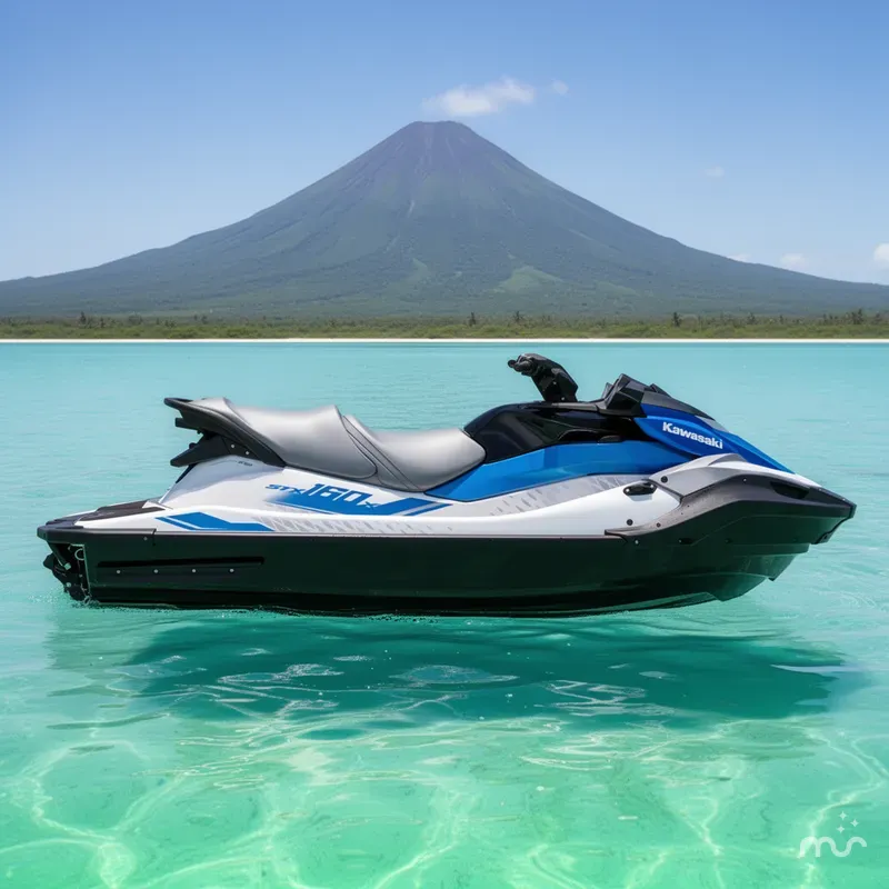 Slide: The Image of Kawasaki Jet Ski® STX® 160X 2026 - 2