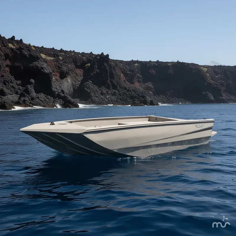 Slide: The Image of Edge Boats Sportsman 553DB 2026 - 2