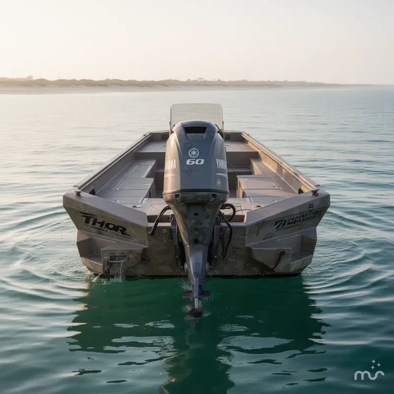 Slide: The Image of Thor Fish Hammer WITH LIVEWELL-YAMAHA 60 2026 - 1