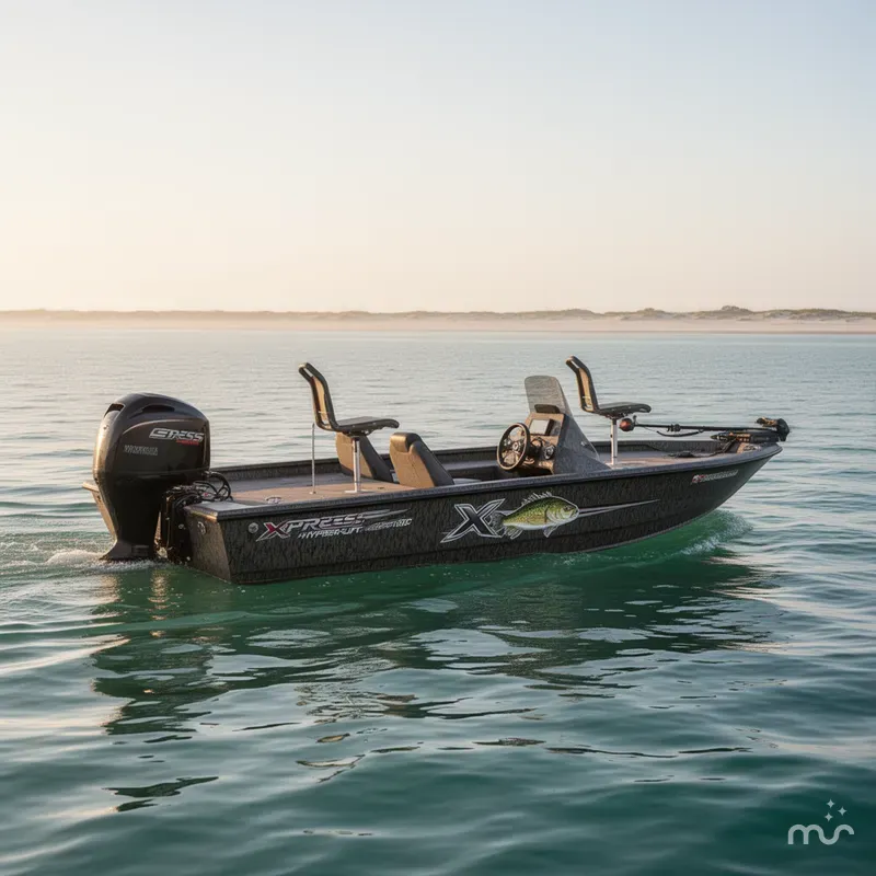 Slide: The Image of Xpress Hyper-Lift Crappie Series H18C 2026 - 1