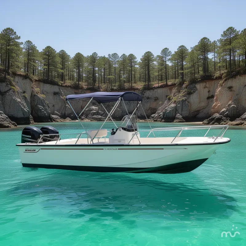 Slide: The Image of Boston Whaler 170 Montauk 2021 - 2