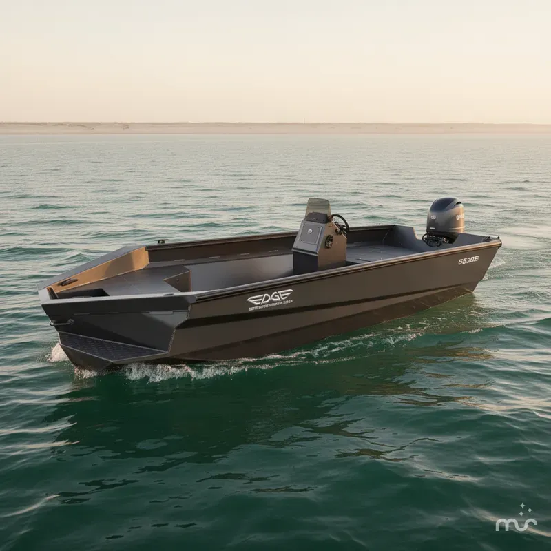 Slide: The Image of Edge Boats Sportsman 553DB 2026 - 2