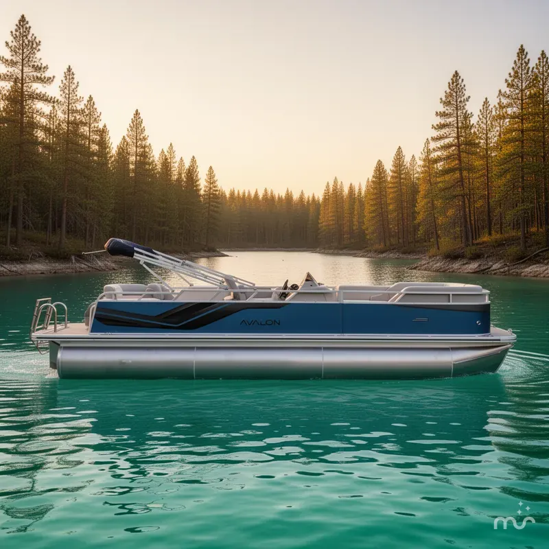 Slide: The Image of Avalon Venture 23 CRUISE REAR BENCH-140HP 2026 - 2
