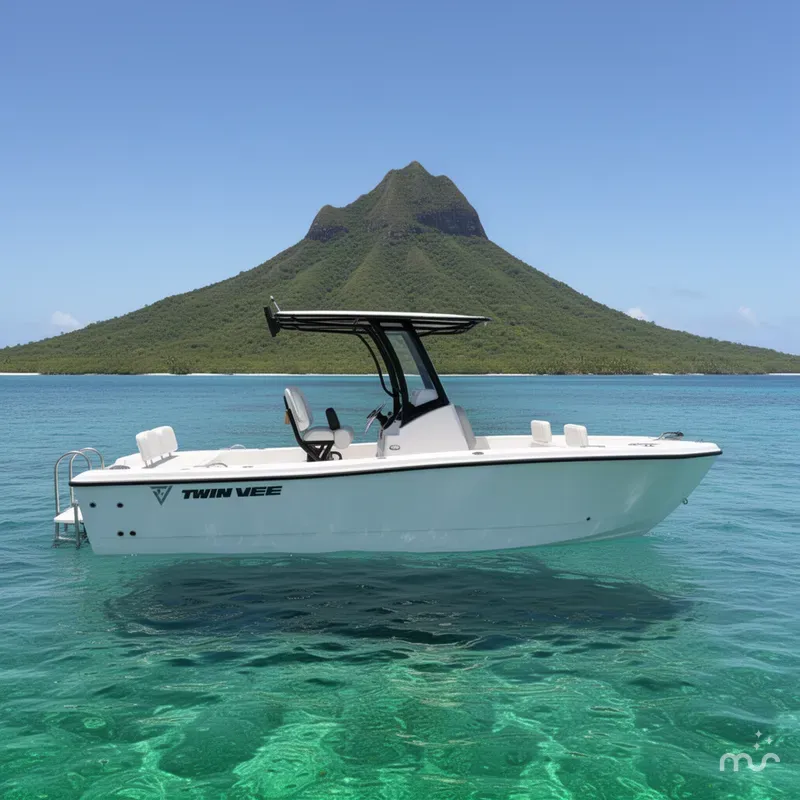 Slide: The Image of Twin Vee 22 BayCat 2026 - 2