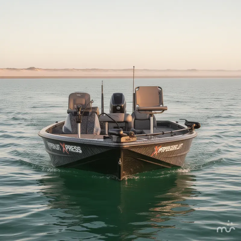 Slide: The Image of Xpress Hyper-Lift Crappie Series H18C 2026 - 2