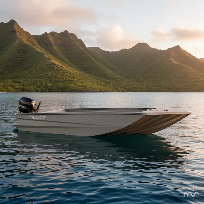 Slide: The Image of Edge Boats Sportsman 553DB 2026 - 2