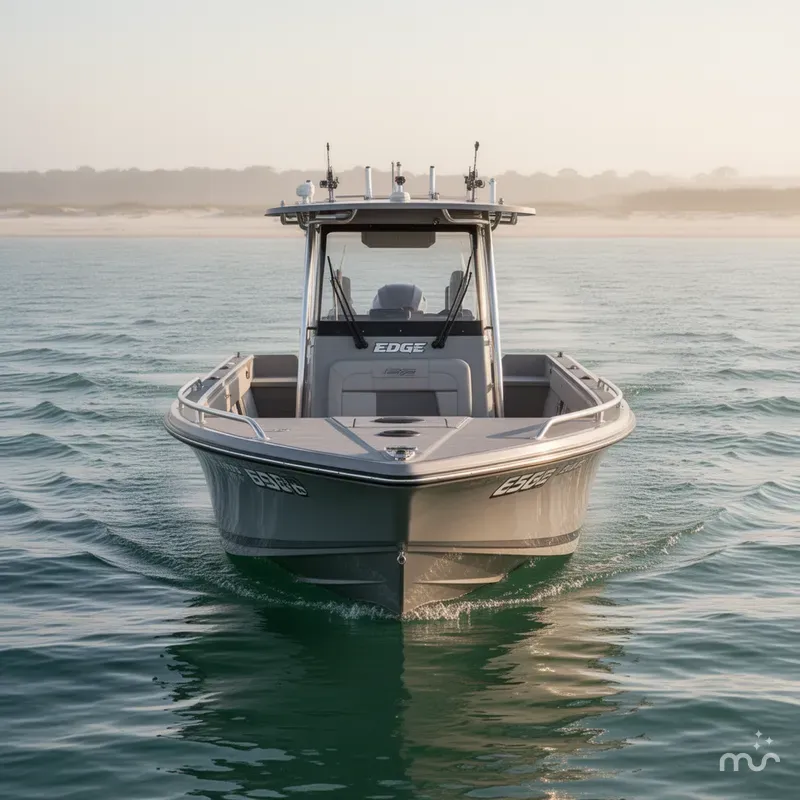 Slide: The Image of Edge Boats Sportsman Series 656DB MID DECK 2026 - 1