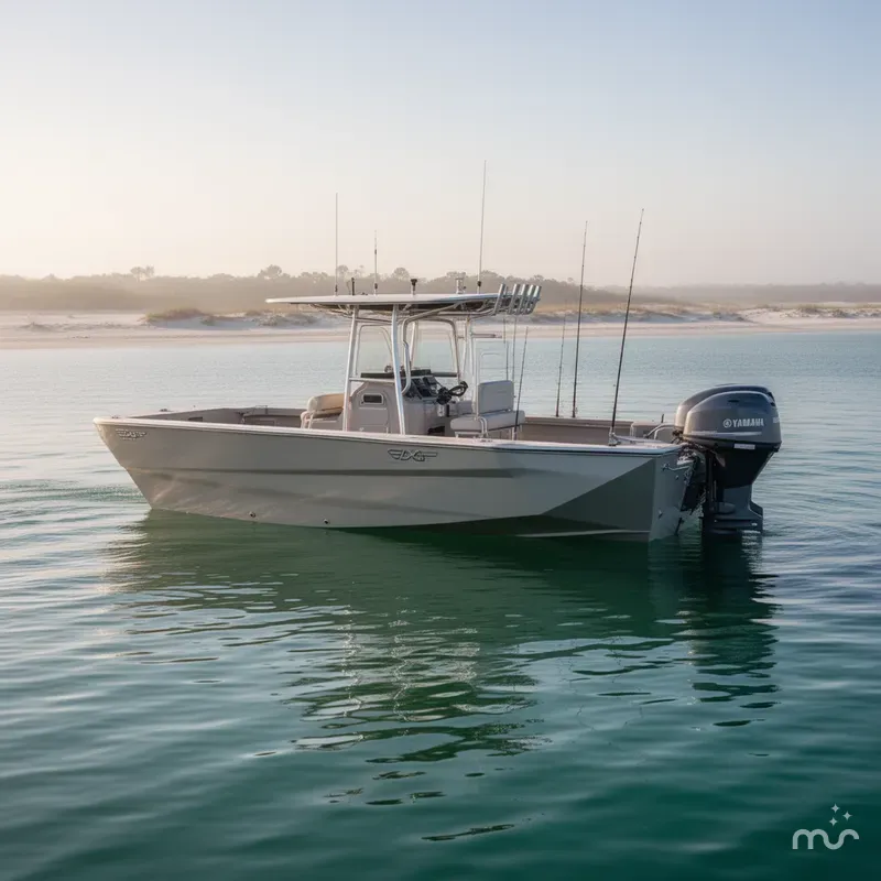 Slide: The Image of Edge Boats Sportsman Series 656DB MID DECK 2026 - 3