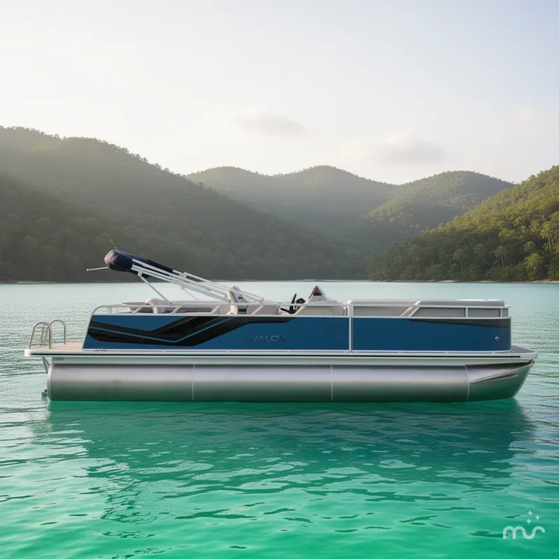 Slide: The Image of Avalon Venture 23 CRUISE REAR BENCH-140HP 2026 - 2