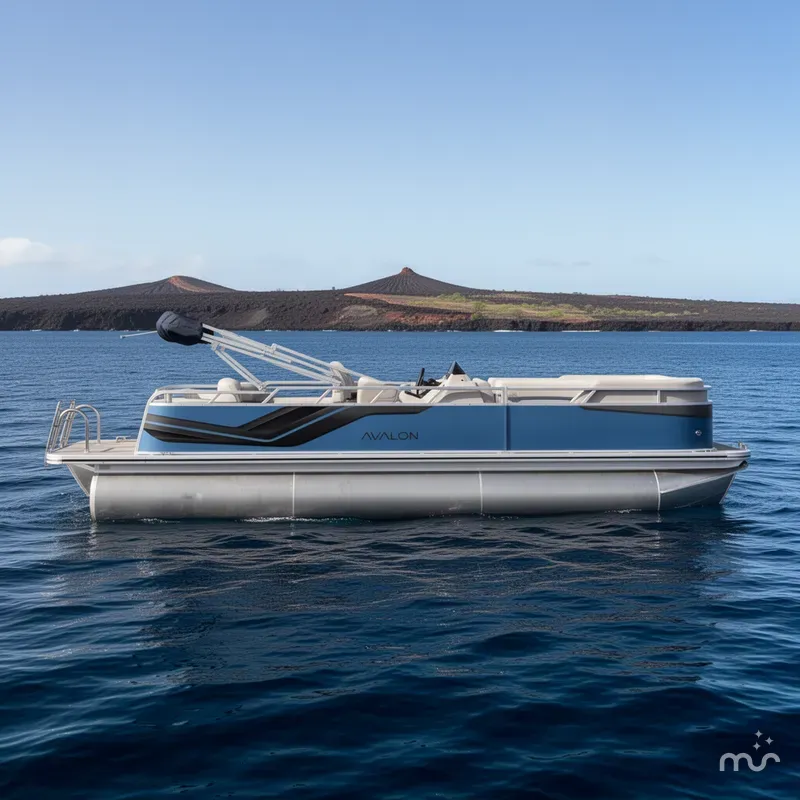 Slide: The Image of Avalon Venture 23 CRUISE REAR BENCH-140HP 2026 - 2