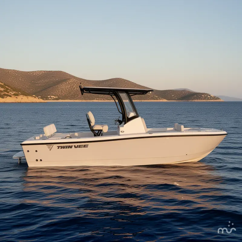 Slide: The Image of Twin Vee 22 BayCat 2026 - 2