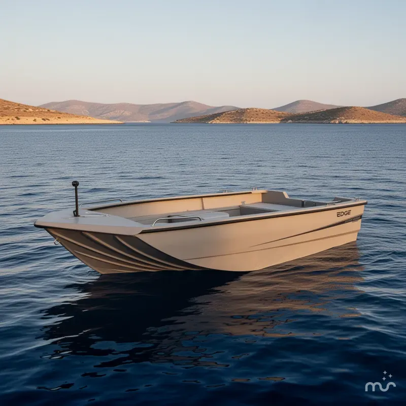 Slide: The Image of Edge Boats Sportsman 553DB 2026 - 2