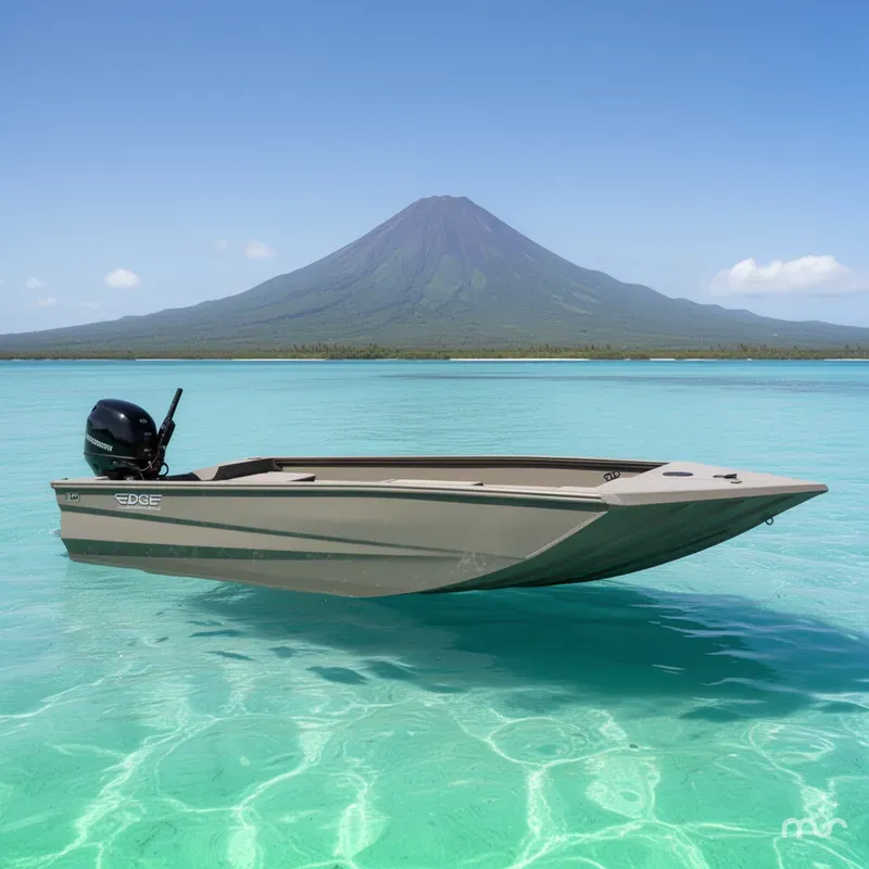 Slide: The Image of Edge Boats Sportsman 553DB 2026 - 2
