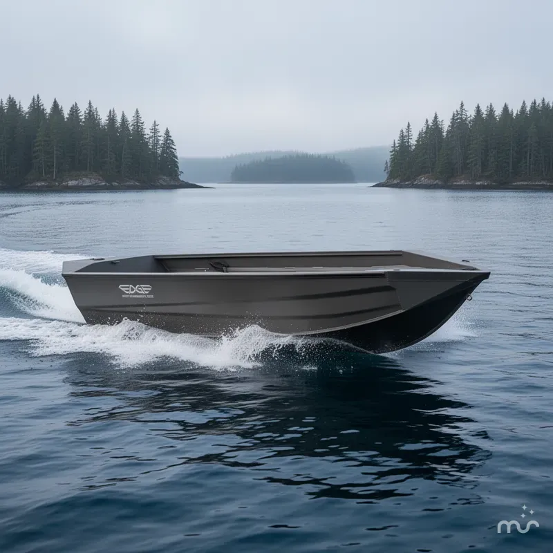 Slide: The Image of Edge Boats Sportsman 553DB 2026 - 2