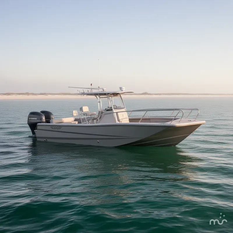 Slide: The Image of Edge Boats Sportsman Series 656DB MID DECK 2026 - 4