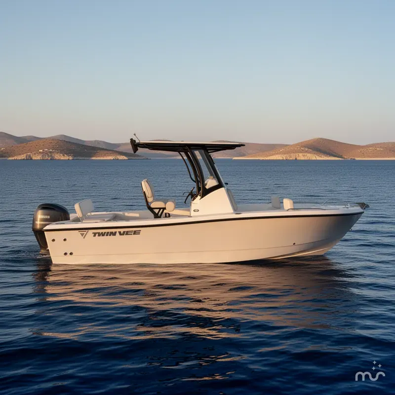 Slide: The Image of Twin Vee 22 BayCat 2026 - 2