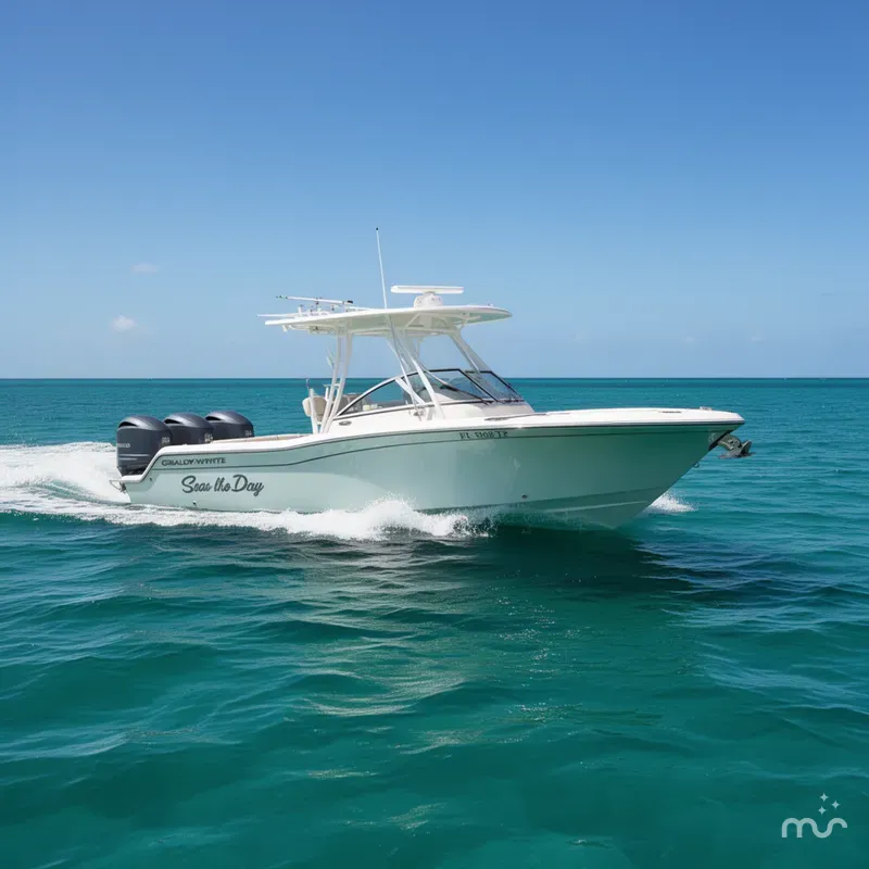 Slide: The Image of Robalo R302 Center Console 2023 - 0
