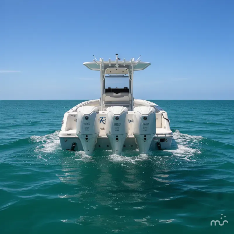 Slide: The Image of Robalo R302 Center Console 2023 - 2