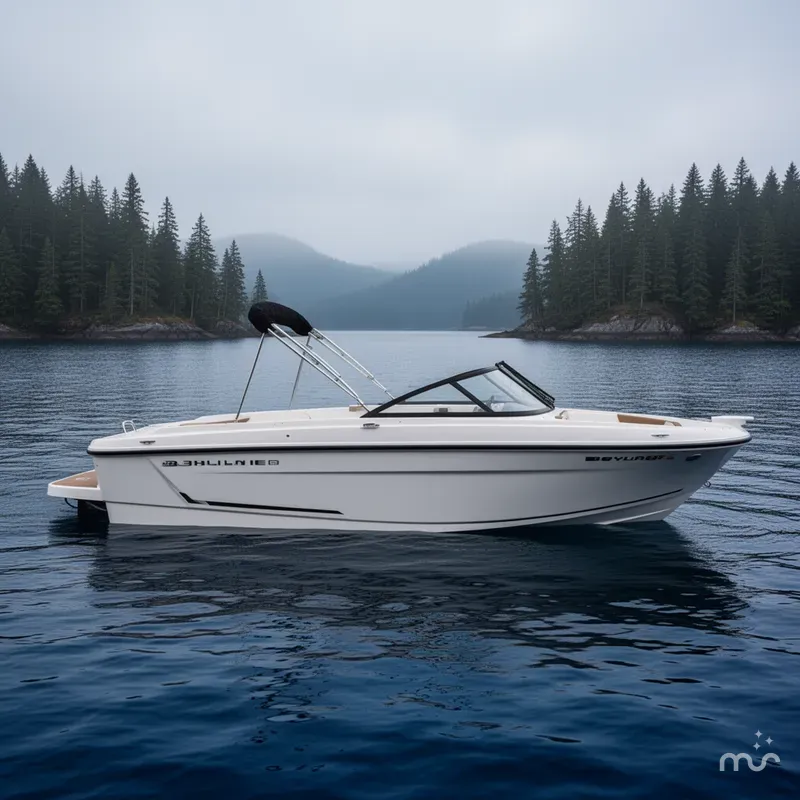 Slide: The Image of Bayliner VR4 Bowrider OB 2023 - 2