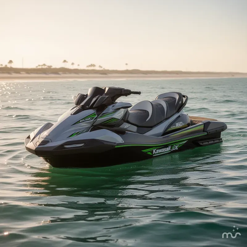 Slide: The Image of Kawasaki Jet Ski® Ultra® 160 LX 2026 - 2